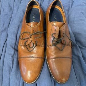 Cole Haan Men's Brown Leather Oxfords